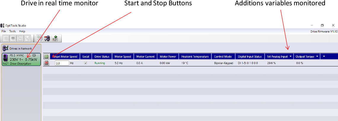 Drive Monitor Tool